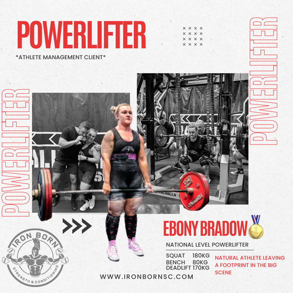 Powerlifter-Ebony