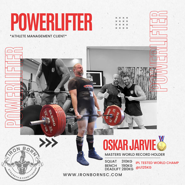 Powerlifter-Oskar