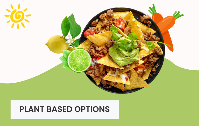 nachos showing plant based nutrition coaching options